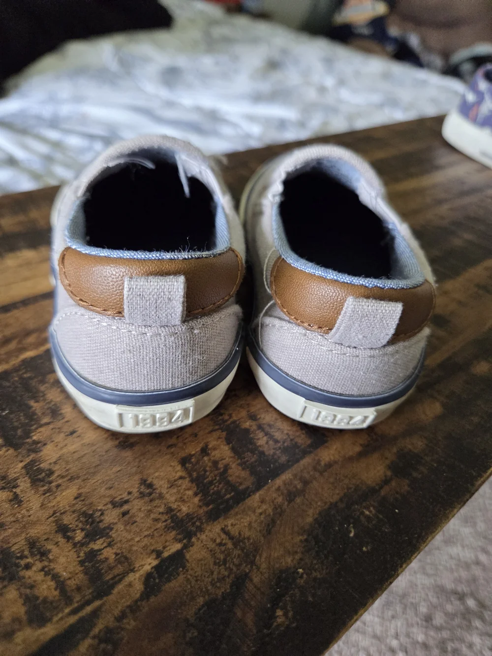 Old Navy Slip-On Canvas Sneakers - Light Taupe